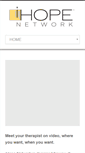 Mobile Screenshot of ihopenetwork.com
